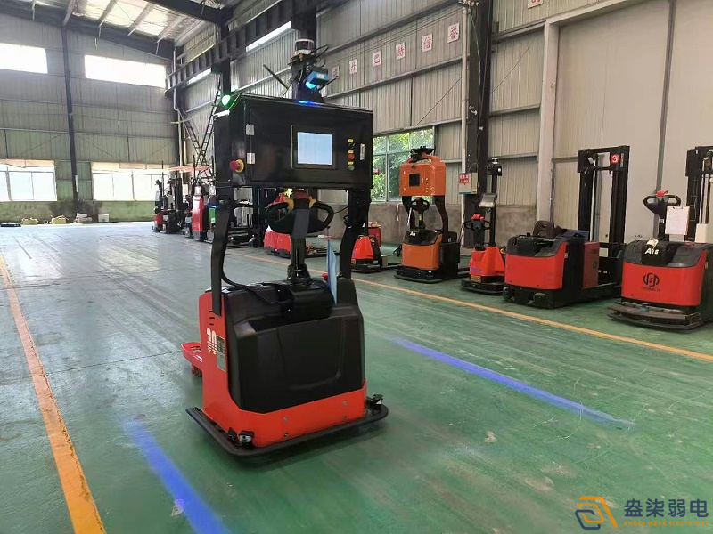 叉車式AGV托盤貨物搬運適用工況