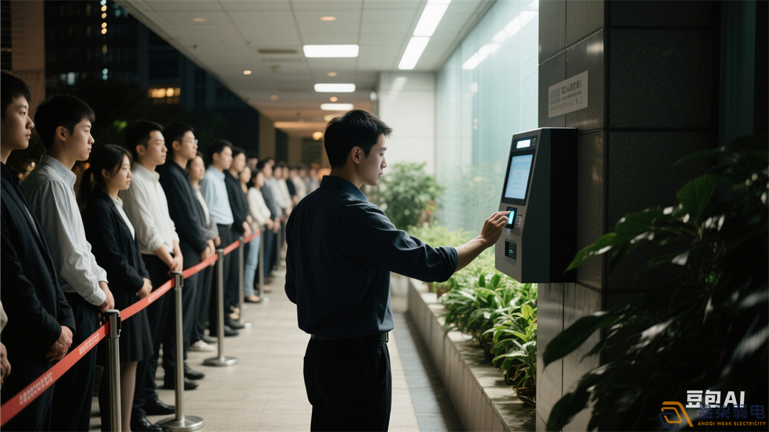 廠區無感考勤弱電解決方案
