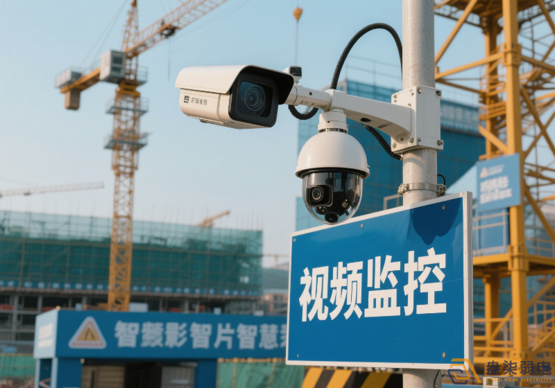 智慧工地上的“視頻監控”