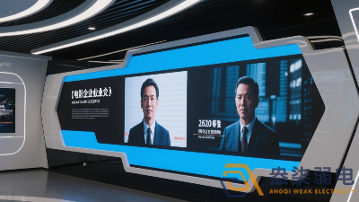 企業文化展廳中LED顯示屏的應用
