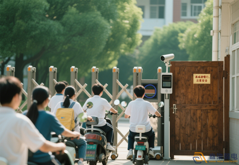 門禁擺閘如何防止電瓶車碰撞？