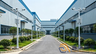 成都廠房監控立桿與管線預埋解決方案